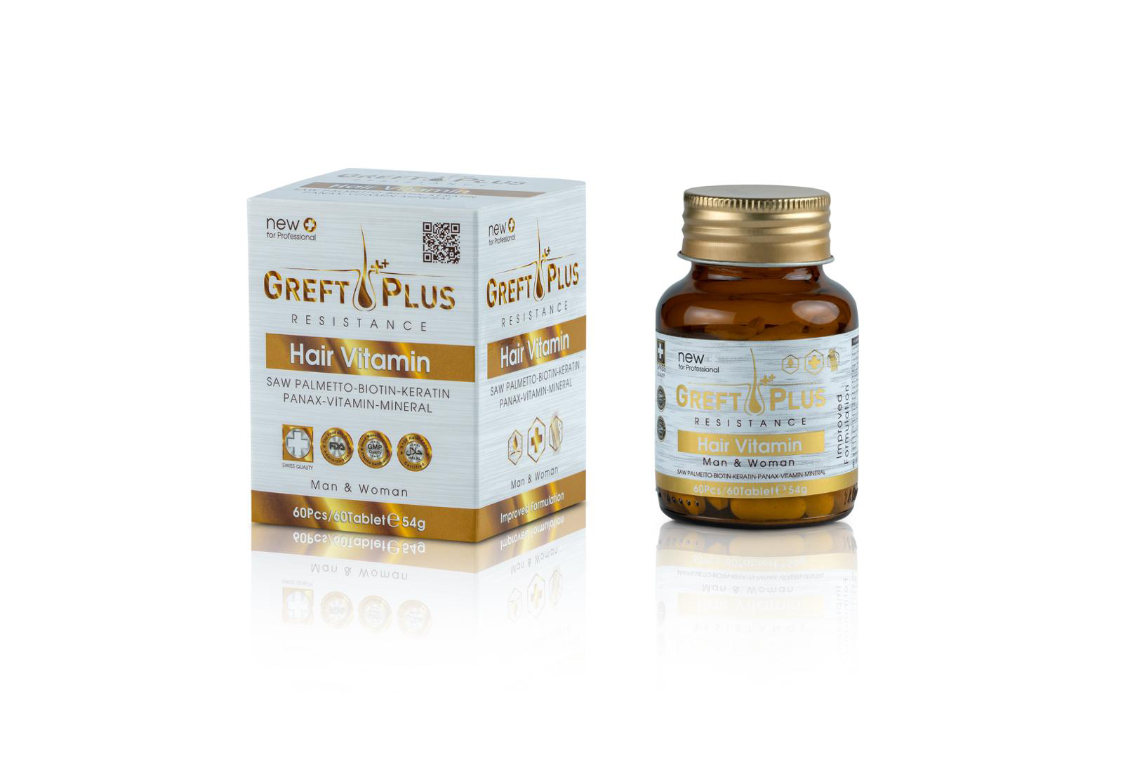 Greft Plus Vitamin (60 Tablet)